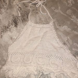 AMERICAN EAGLE MACRAME HALTER